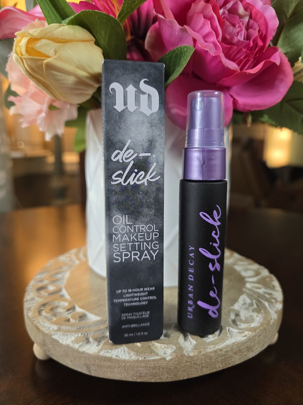 Urban Decay De-Slick Oil Control Makeup Setting Spray NIB